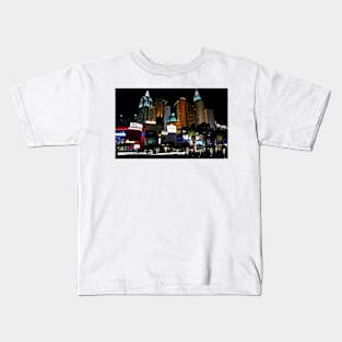 New York New York hotel and casino Kids T-Shirt